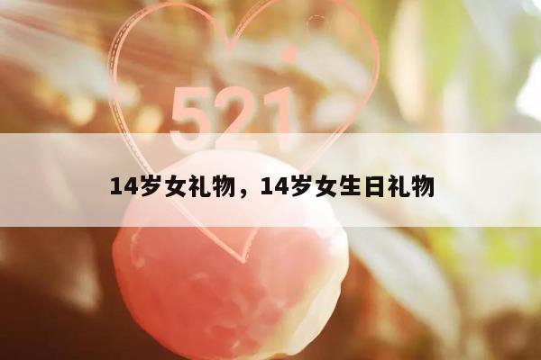 14岁女礼物，14岁女生日礼物