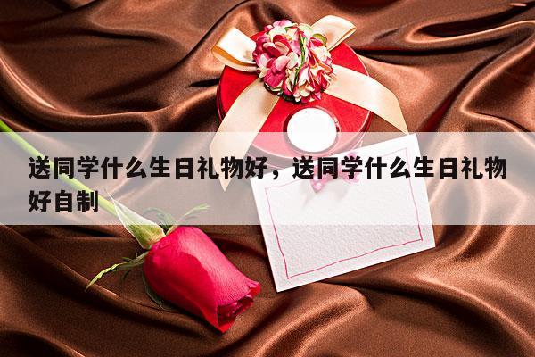 送同学什么生日礼物好，送同学什么生日礼物好自制