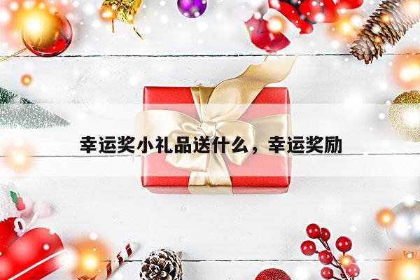 幸运奖小礼品送什么，幸运奖励